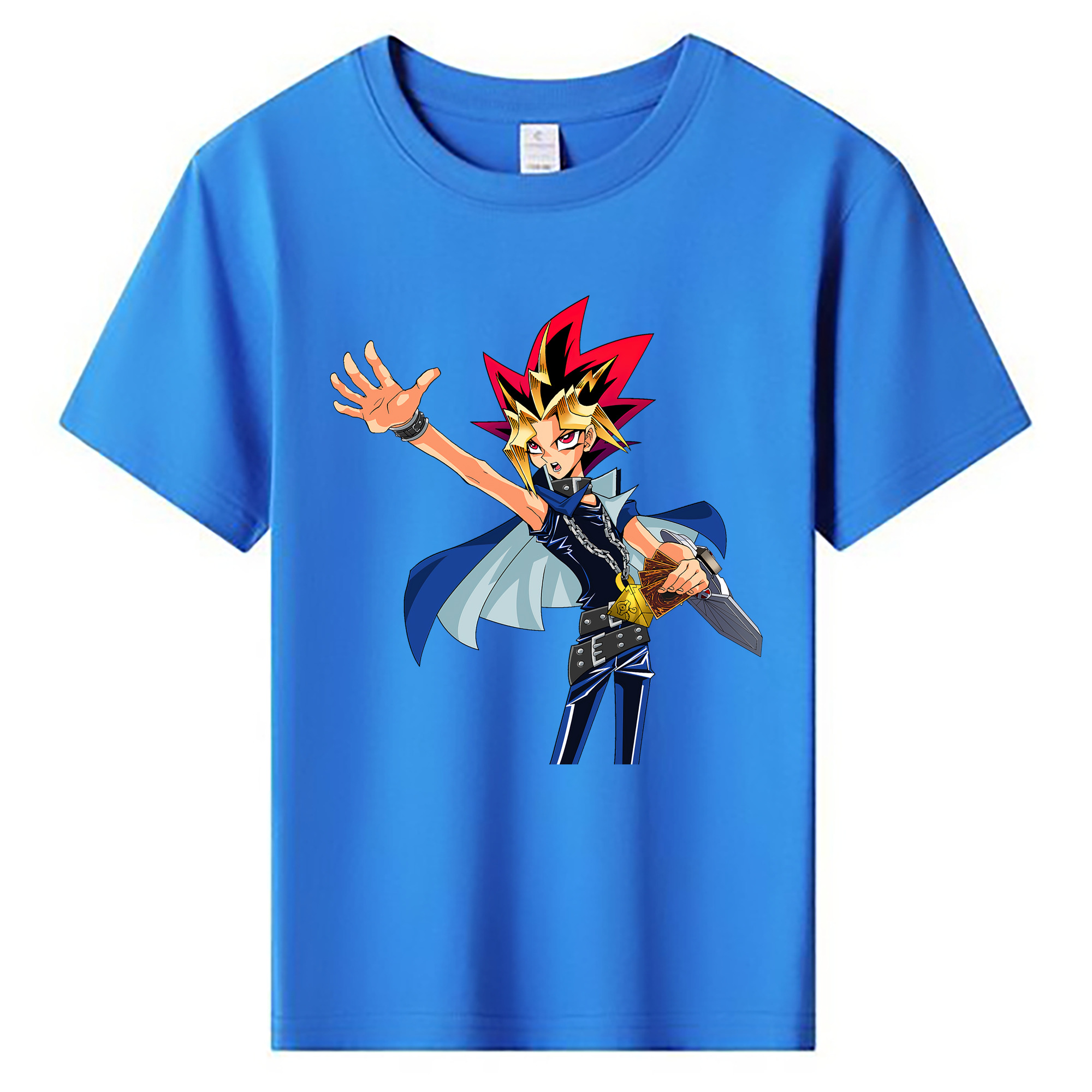 （画像用） 遊☆戯☆王 Yu-Gi-Oh! 綿100％キッズTシャツ（フロントプリント）
